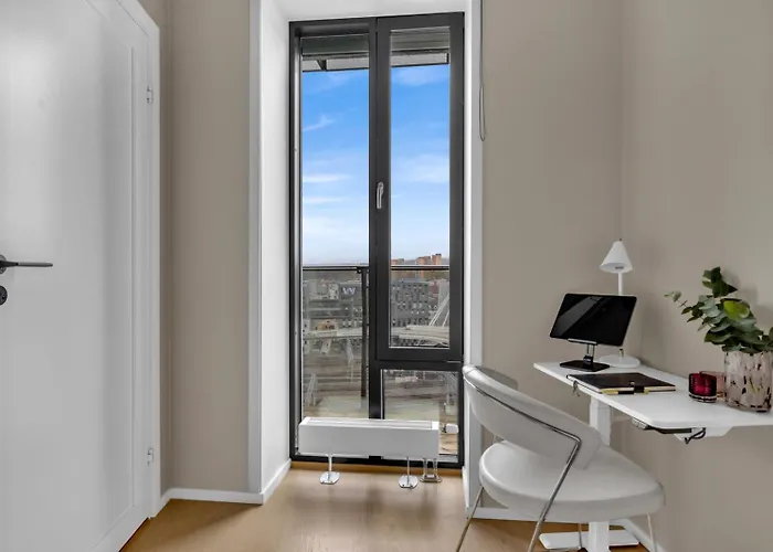 Eksklusiv Modern Barcode Apartament Oslo