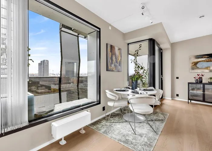 Eksklusiv Modern Barcode Apartament Oslo