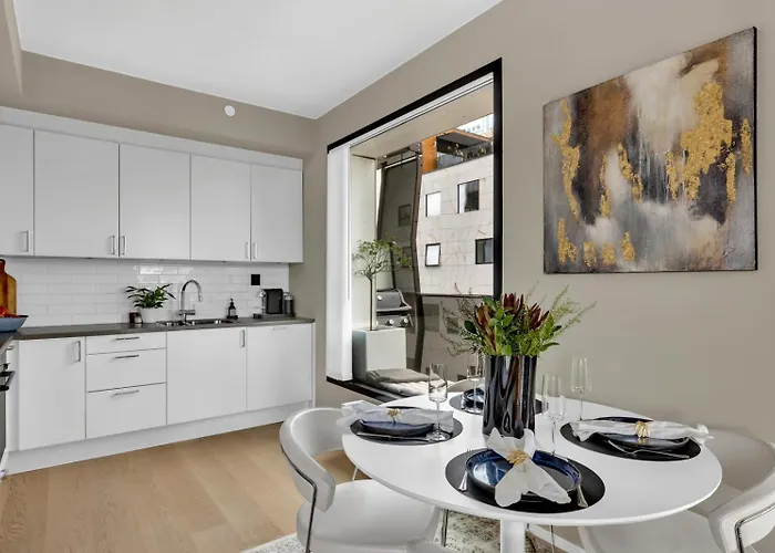 Eksklusiv Modern Barcode Lejlighed