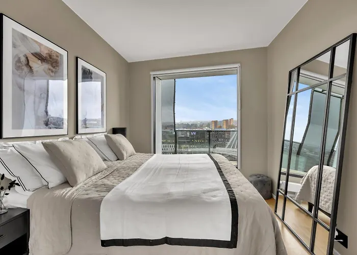 Eksklusiv Modern Barcode Apartament Oslo